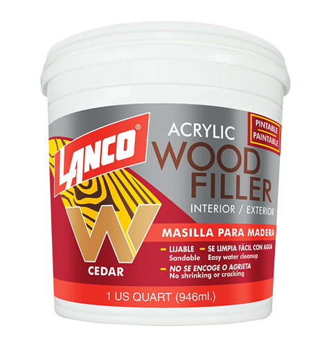 Aguaplast Woodlite masilla para madera de colores. Fibrato, soporta hasta  un 20% de dilatación. Ideal para agujeros y grietas en la mano única sin  contracción. Haya : : Bricolaje y herramientas