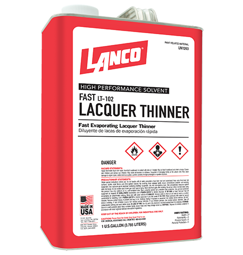 Lanco 1 Gal. Lacquer Thinner LT102-4 - The Home Depot