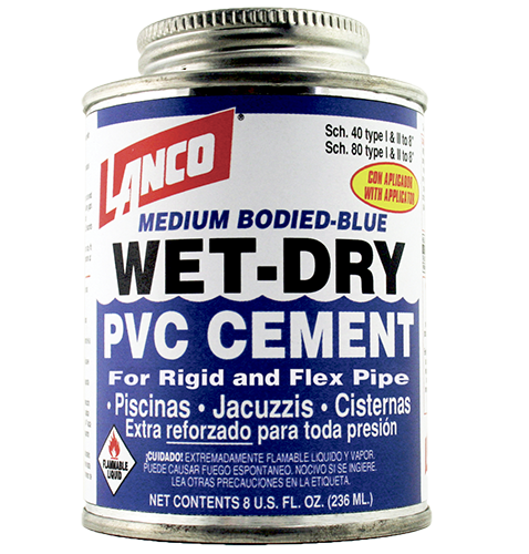 Wet-Dry PVC Cement - Lanco - Puerto Rico